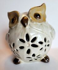 Vintage Ceramic Owl Decorative 6 1/2