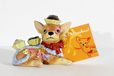 Aye Chihuahua CUPCAKES 2010 Westland Giftware Figurine #13685 picture