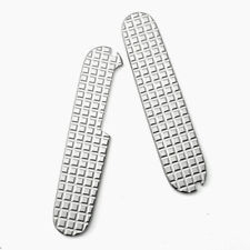 2PCS DIY TC4 Handle Scales Patch for 91mm Victorinox Swiss Army Knife New picture