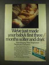 1977 Pampers Diapers Ad - Softer and Drier picture