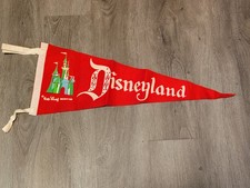 Vintage 1960's Disneyland pennant picture