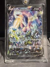 Galarian Rapidash V 168/198 SWSH Chilling Reign Alternate Alt Art Pokémon LP picture