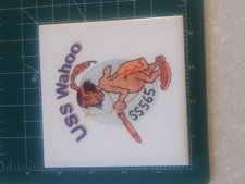 Uss Wahoo SS565 Coasters 5 Piece Vintage  picture