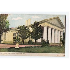 Vintage Custis Lee Mansion Arlington VA Postcard Foster & Reynolds Litho 107 picture