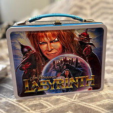 Jim Henson's Labyrinth David Bowie Collectible Metal Lunchbox Tin picture