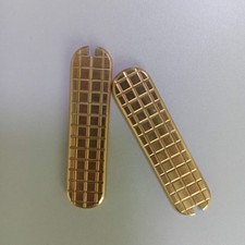 1 Pair Brass Handle Scales For 58MM Victorinox Swiss Army picture