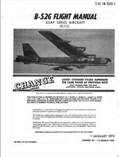 1,119 Page 1982 B-52G Stratofortress Bomber TO 1B-52G-1 Flight Manual on CD picture