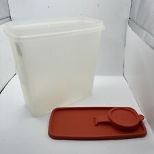 Vintage Tupperware Cereal Keeper 469-21 Storage Container Clear W Lid picture