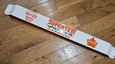  33'' Door push bar retro antique vintage SuperTest gasoline sign advertsing picture