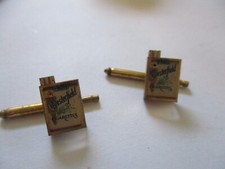 Vintage Advertising Chesterfield Cigarette Cufflinks picture