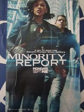 Minority Report 2015 Comic-Con SDCC mini 11x17 inch FOX promo poster Meagan Good picture