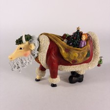 Cow Parade Father Cowristmas 7294 Holiday Christmas Retired With Box And Tag EC picture