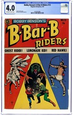 Bobby Benson's B-Bar-B Riders #13 CGC 4.0 1952 4757027009 picture