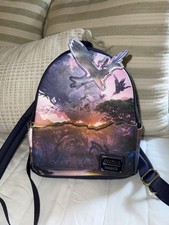 RARE UNIQUE Disney Parks Pandora The World Of Avatar Loungefly Mini Backpack picture