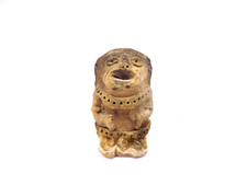 Ancient Pre-Columbian Andean Carved Stone Figural Amulet picture
