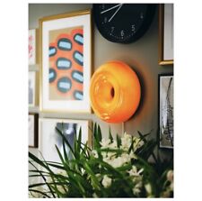 NEW IKEA VARMBLIXT Round Glass Orange Donut Lamp Sabine Marcelis Limited Edition picture