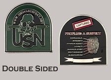 USN Usual Suspect Profiling A Suspect Military Challenge Coin  J#29 picture