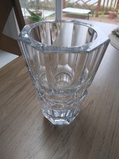 Vintage Baccarat Crystal Vase 7” Heavy picture