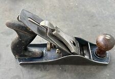 Vintage STANLEY BAILEY No 4 Wood Plane Carpentry Tool Smooth Bottom picture