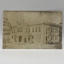 Public School, Courtland Kansas RPPC Postcard picture