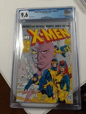 The Official Marvel Index to the X-Men #1 CGC 9.6 White Pages Marvel 1987 picture