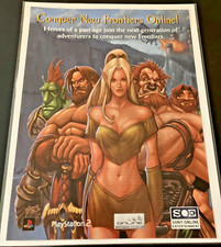 Everquest Online Adventures - Sexy Vintage Gaming Print Ad / Poster / Wall Art picture
