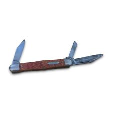 Vintage USA Craftsman #9494 Folding 3 Blade Pocket Knife Good Condition picture
