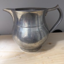 Vintage Wilton Armetale Pitcher Plough English Tavern 6
