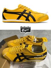 Onitsuka Tiger MEXICO 66 Unisex Running Shoes New Stylish Yellow/Black Sneakers picture