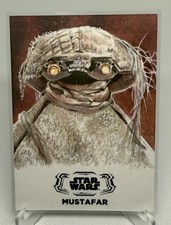 2024 Topps Star Wars Hyperspace Alazmec Purple Foil Sketch by Gabe Farber picture