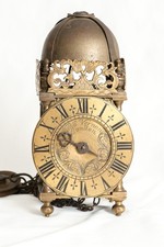 VERY RARE MINIATURE LANTERN CLOCK BY THOMAS VERNON, LONDON, CIRCA 1720 picture