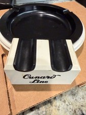 Vintage 1930's Cunard Line Bakelite Ashtray picture