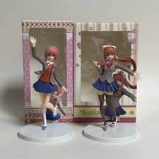 Anime Doki Doki Literature Club Monika Sayori Action Figure Model Toy Collection picture