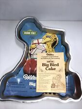 Big Bird VINTAGE Cake Pan 1971 1978 Wilton 502-2065 With Instructional Booklet picture
