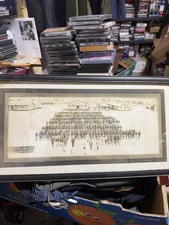 VTG ORIGINAL 1917-18 WW1 PANORAMIC Motor Supply Train #425 PHOTO 21x11 picture