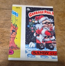 RARE Topps 1987 Garbage Pail Kids Sandy Clown Sandy 281b Puzzle Trading Card picture