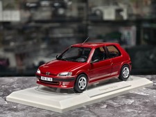 Norev 1:18 Peugeot 106 S16 1998 Red Alloy Diecast Car Model Collectible picture