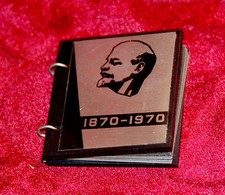 Rare LENIN'S 1870 - 1970 WAY'S SOVIET PROPAGANDA  souvenir book In Original Box  picture