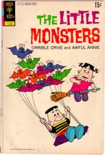The Little Monsters Comic No 17, June 1972, Vintage Gold Key Comic picture