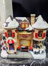 Hawthorne Village Campbells Soup & Sandwich Shoppe Lighted House 2004 Christmas picture