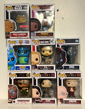 Funko Pop Lot of 7 Boxed Vinyl Figures Target Exclusive Original Unopened picture