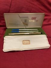 CROSS CENTURY 12 KT GOLD FILLED ROLLERBALL PEN IN ORIGINAL CASE MADE IN USA.6604 picture