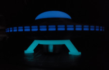 Limited Special Edition Alien Space UFO III/Space Craft Blue Glow Large picture