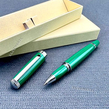 ROLEX Emerald Green Executive Rollerball Pen Rare VIP Gift Collectible picture