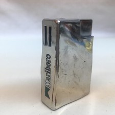 Marlboro Menthol Chrome Green Roof on Side Lighter - Unique HTF picture