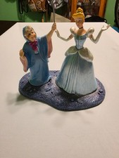 Disney Cinderella And Fairy Godmother Figurine picture