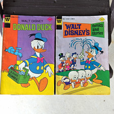 Whitman Lot of 2 Donald Duck & Walt Disney’s Comics and Stories Bronze Age picture