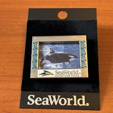 Seaworld Adventure Parks Frame Pin Orca Killer Whale Shamu picture