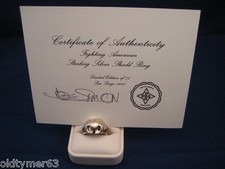 FIGHTING AMERICAN JOE SIMON ROB LIEFELD AWESOME COMICS STERLING SILVER RING SDCC picture