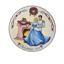 Disney Cinderella Prince Charming 50th Anniversary Christmas 2000 Plate Limited picture